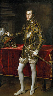 Felipe II, c.1550/51 | Titian | Gemälde Reproduktion
