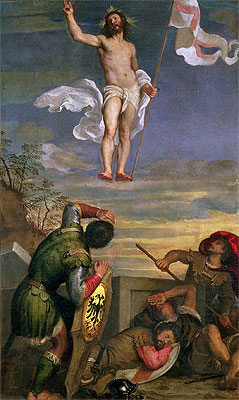 The Resurrection of Christ, undated | Titian | Gemälde Reproduktion
