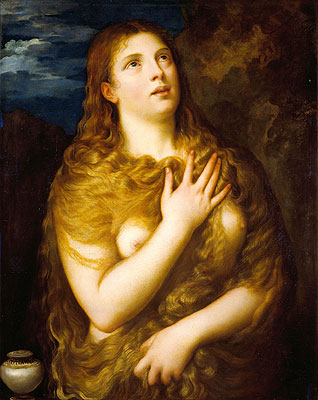 Mary Magdalene, c.1533/35 | Titian | Painting Reproduction