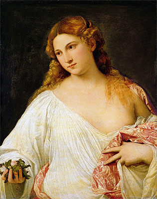 Flora, c.1515/20 | Titian | Gemälde Reproduktion