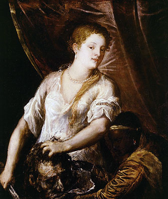 Judith with the Head of Holofernes, c.1570 | Titian | Painting Reproduction