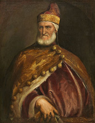 Doge Andrea Gritti | Titian | Painting Reproduction