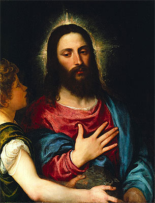 Die Versuchung Christi | Titian | Gemälde Reproduktion