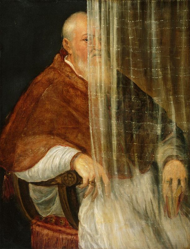 Porträt des Kardinals Filippo Archinto | Titian | Gemälde Reproduktion
