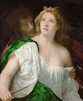 Suicide of Lucretia | Titian | Painting Reproduction