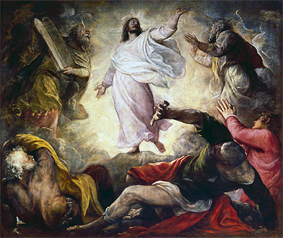 Transfiguration, 1560 | Titian | Gemälde Reproduktion