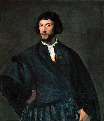 Portrait of a Man, n.d. | Titian | Gemälde Reproduktion