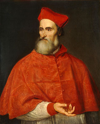 Cardinal Pietro Bembo, c.1540 | Titian | Painting Reproduction