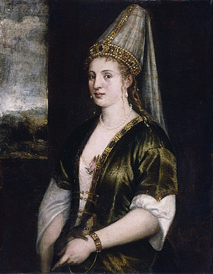 Sultana Rossa, c.1550/60 | Titian | Gemälde Reproduktion
