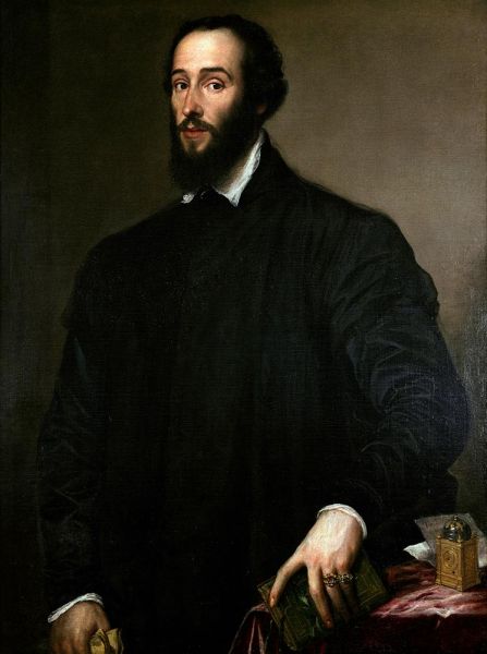 Antoine Perrenot de Granvelle, 1548 by Titian | Painting Reproduction