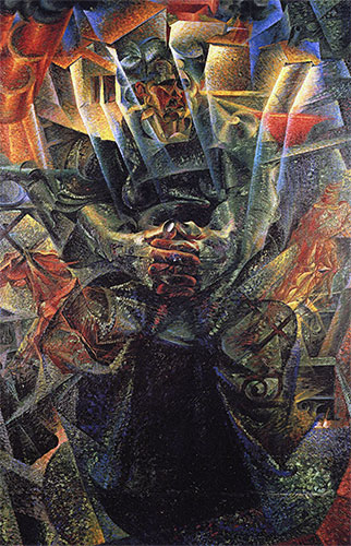 Materia, 1912 | Umberto Boccioni | Gemälde Reproduktion