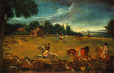 The End of the Hunt, c.1800 by Unknown Master | Painting Reproduction
