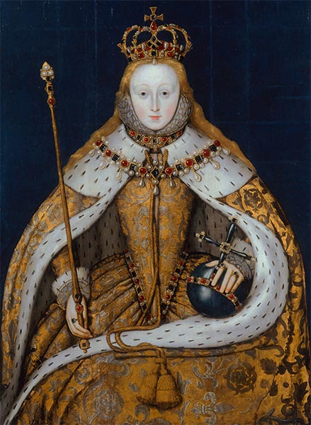 Queen Elizabeth I, c.1600 by Unknown Master | Painting Reproduction