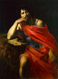 Samson, c.1630 von Valentin de Boulogne | Gemälde-Reproduktion