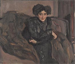Portrait of Evdokia Loseva, 1903 by Valentin Serov | Painting Reproduction
