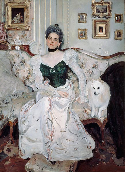Portrait of Princess Zinaida Yusupova, 1902 | Valentin Serov | Painting Reproduction