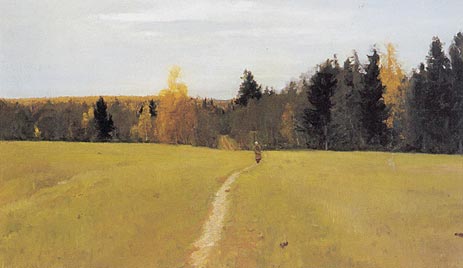 Autumn, Domotcanovo, 1892 | Valentin Serov | Painting Reproduction