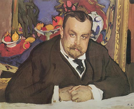 Portrait of Ivan Morozov, 1910 | Valentin Serov | Painting Reproduction