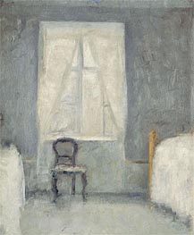 Interior, 1890 by Hammershoi | Painting Reproduction