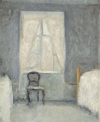 Interior, 1890 | Hammershoi | Painting Reproduction