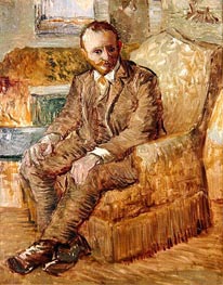 Portrait of Alexander Reid, c.1887 by Vincent van Gogh | Painting Reproduction
