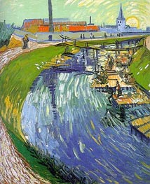 La Roubine du Roi | Vincent van Gogh | Painting Reproduction