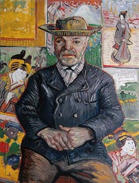 Portrait of Father Tanguy | Vincent van Gogh | Gemälde Reproduktion