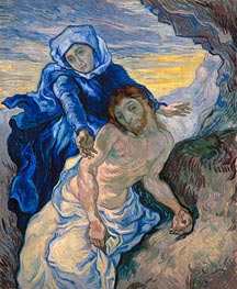 Pieta (after Delacroix) | Vincent van Gogh | Painting Reproduction