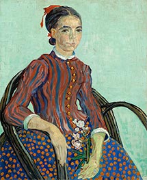 La Mousmé | Vincent van Gogh | Painting Reproduction