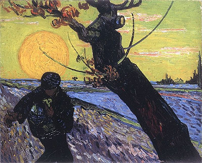 Der Sämann, 1888 | Vincent van Gogh | Gemälde Reproduktion