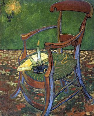 Paul Gauguin's Arm Chair, 1888 | Vincent van Gogh | Painting Reproduction