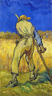 Der Schnitter (nach Millett), 1889 | Vincent van Gogh