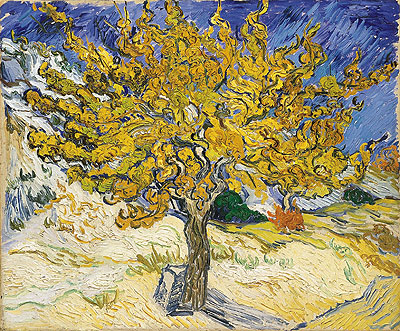 The Mulberry Tree, 1889 | Vincent van Gogh | Gemälde Reproduktion