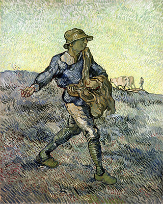 The Sower (after Millet) - Vincent van Gogh