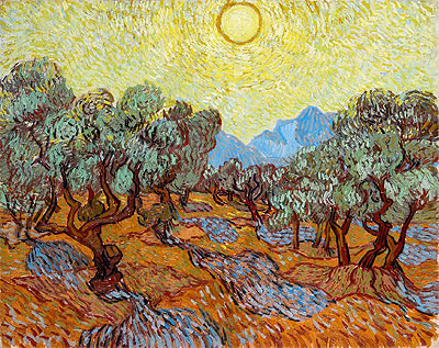 Olive Trees | Vincent van Gogh | Painting Reproduction