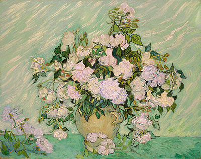 Roses, 1890 | Vincent van Gogh | Painting Reproduction