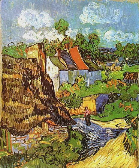 House in Auvers | Vincent van Gogh | Painting Reproduction