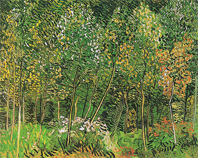 The Grove | Vincent van Gogh | Painting Reproduction
