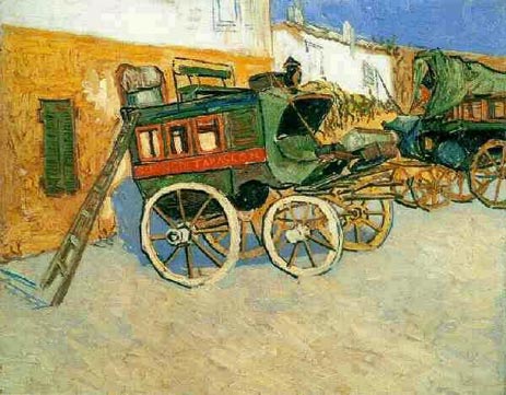 Tarascon Stagecoach | Vincent van Gogh | Painting Reproduction