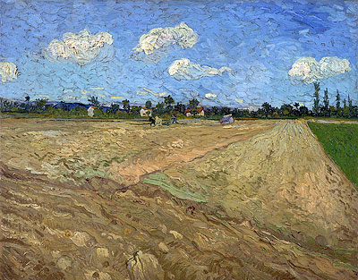 Das gepflügte Feld | Vincent van Gogh | Gemälde Reproduktion