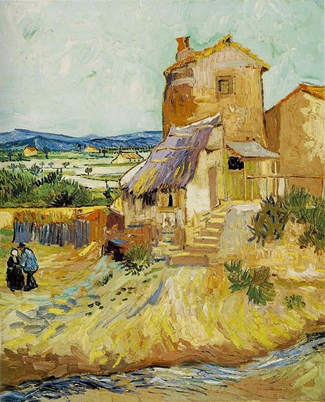 Die alte Mühle | Vincent van Gogh | Gemälde Reproduktion