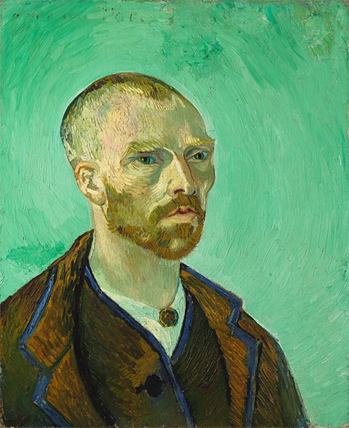 Self-Portrait (Dedicated to Paul Gauguin), September | Vincent van Gogh | Painting Reproduction