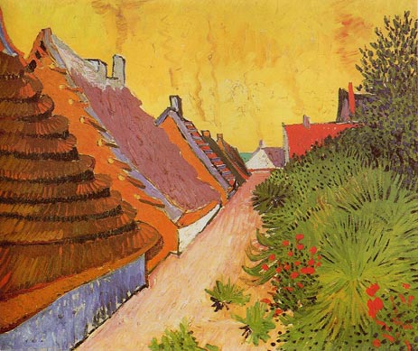 Street in Saintes-Maries | Vincent van Gogh | Painting Reproduction
