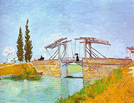 The Langlois Bridge at Arles, May 1888 | Vincent van Gogh | Painting Reproduction