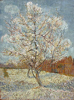 Peach Tree in Blossom | Vincent van Gogh | Painting Reproduction