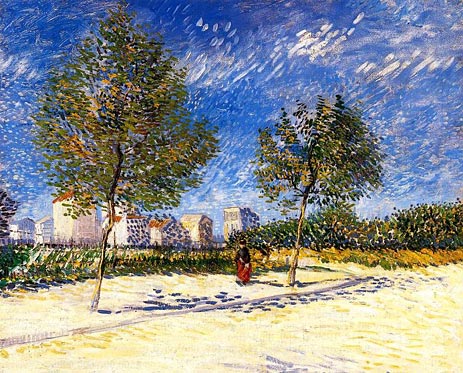The Outskirts of Paris | Vincent van Gogh | Painting Reproduction