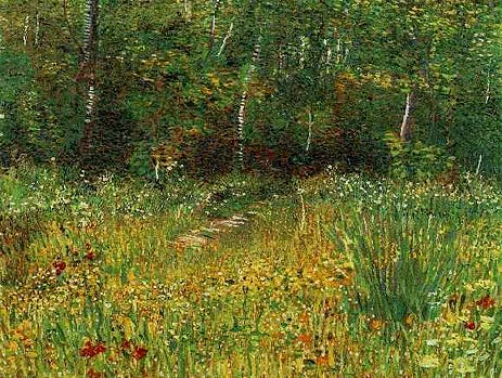 Park at Asnieres in Spring | Vincent van Gogh | Painting Reproduction