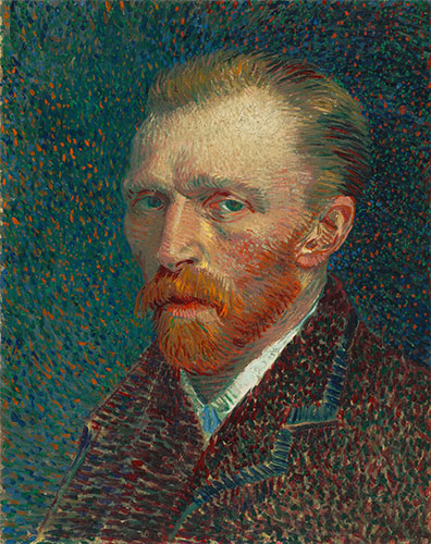 Selbstporträt, 1887 | Vincent van Gogh | Gemälde Reproduktion
