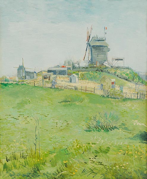 Le Moulin de la Galette | Vincent van Gogh | Painting Reproduction