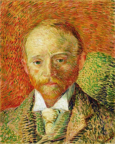 Portrait of Alexander Reid, 1887 | Vincent van Gogh | Gemälde Reproduktion